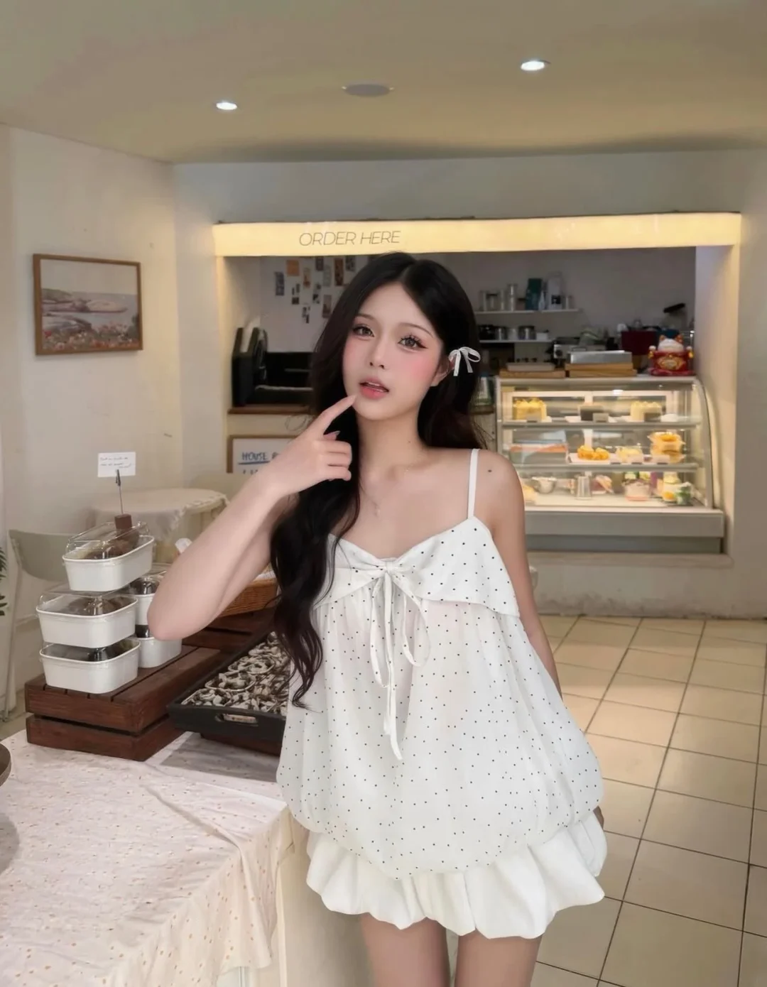 Ảnh 2 của Full set trắng OCEAN SUMMER