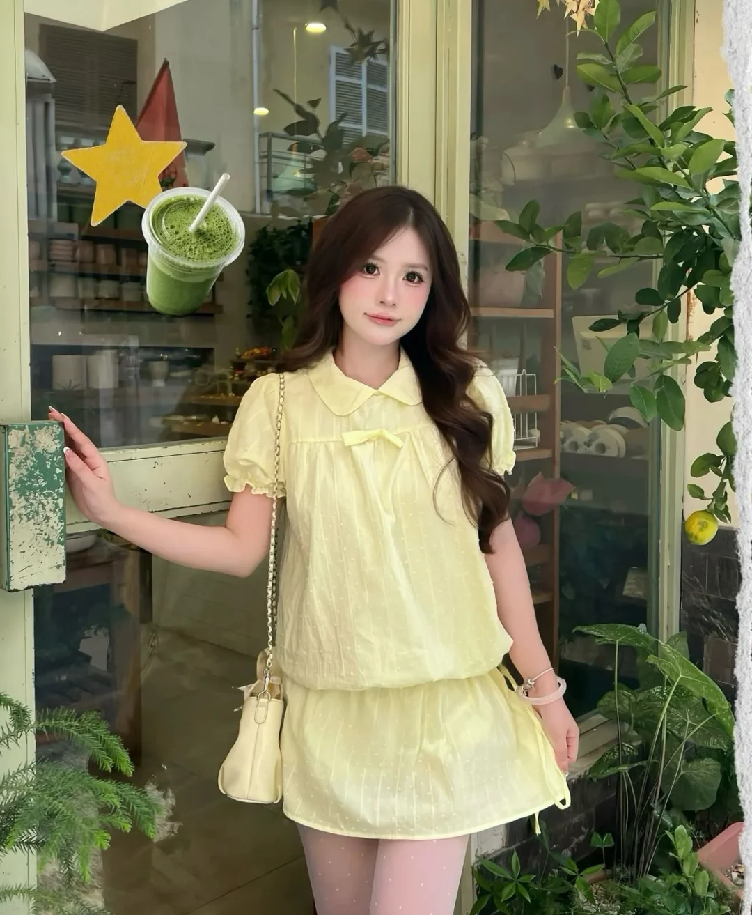 Ảnh 1 của Váy nữ OCEAN SUMMER vàng
