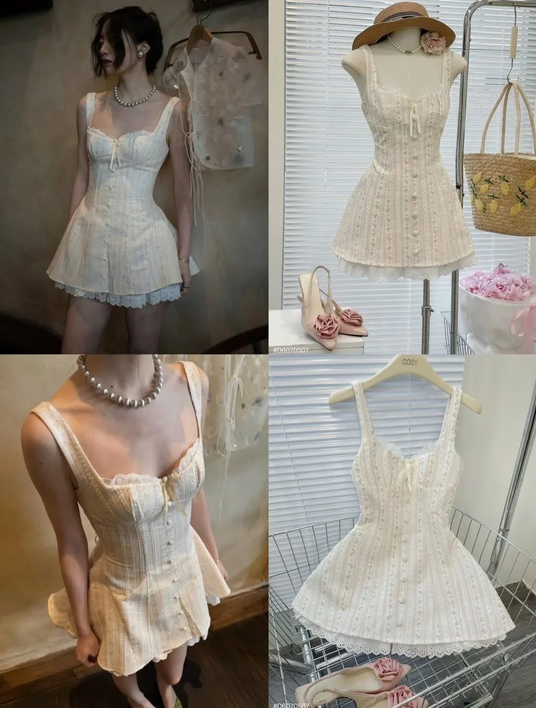 Ảnh 2 của Váy nữ OCEAN SUMMER hồng