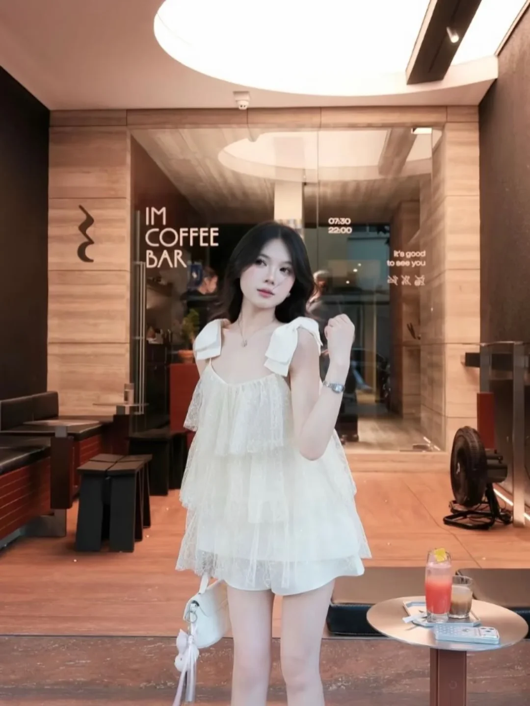 Ảnh 7 của Váy nữ OCEAN SUMMER màu trắng