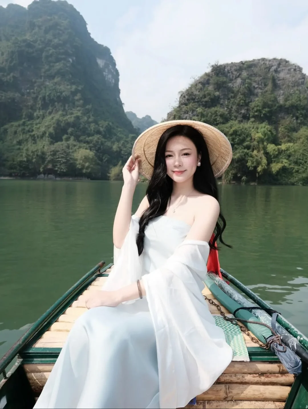 Ảnh 5 của Đầm maxi trễ vai voan nhiều màu nữ