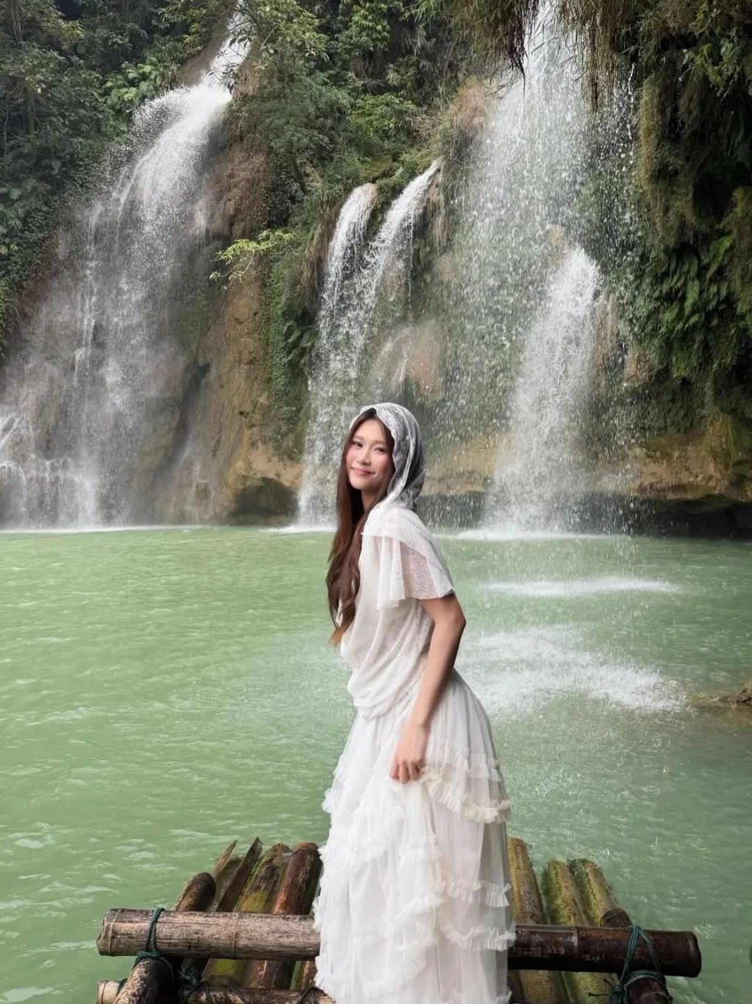 Ảnh 3 của Váy maxi trắng công chúa size S/M