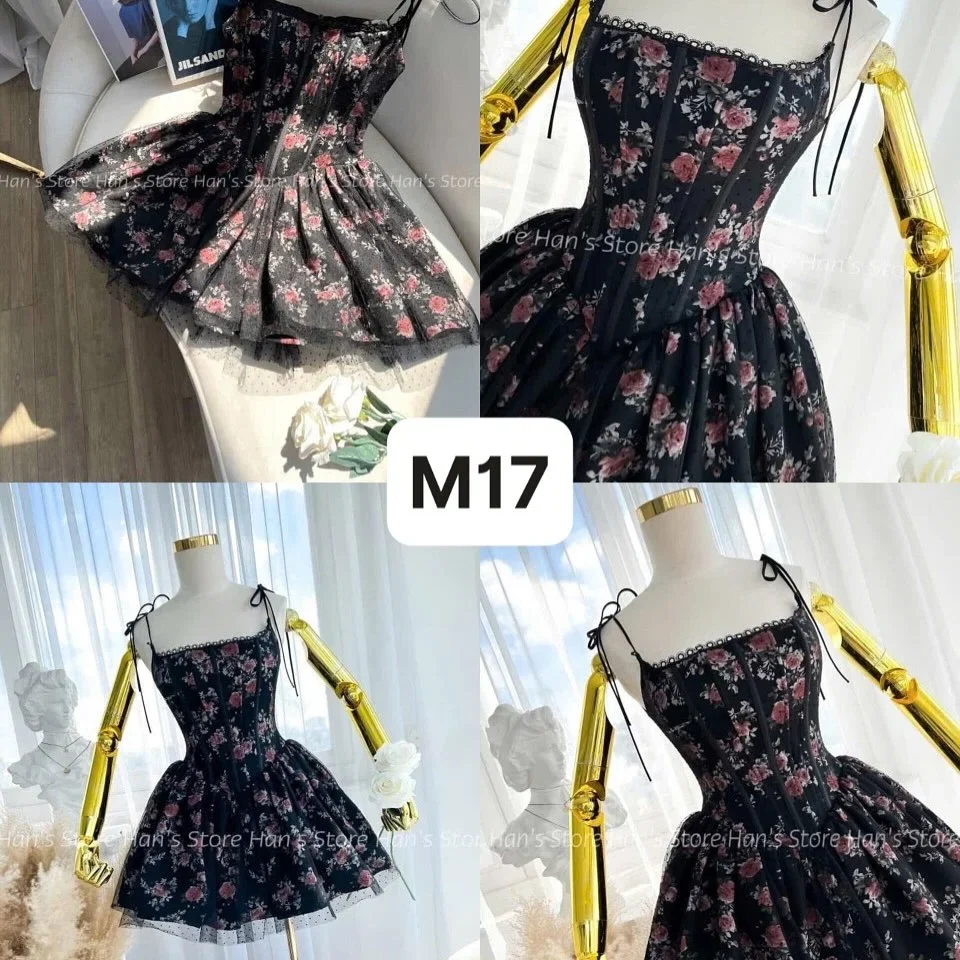 Ảnh 5 của Đầm hoa đen corset ngắn nữ hottrend