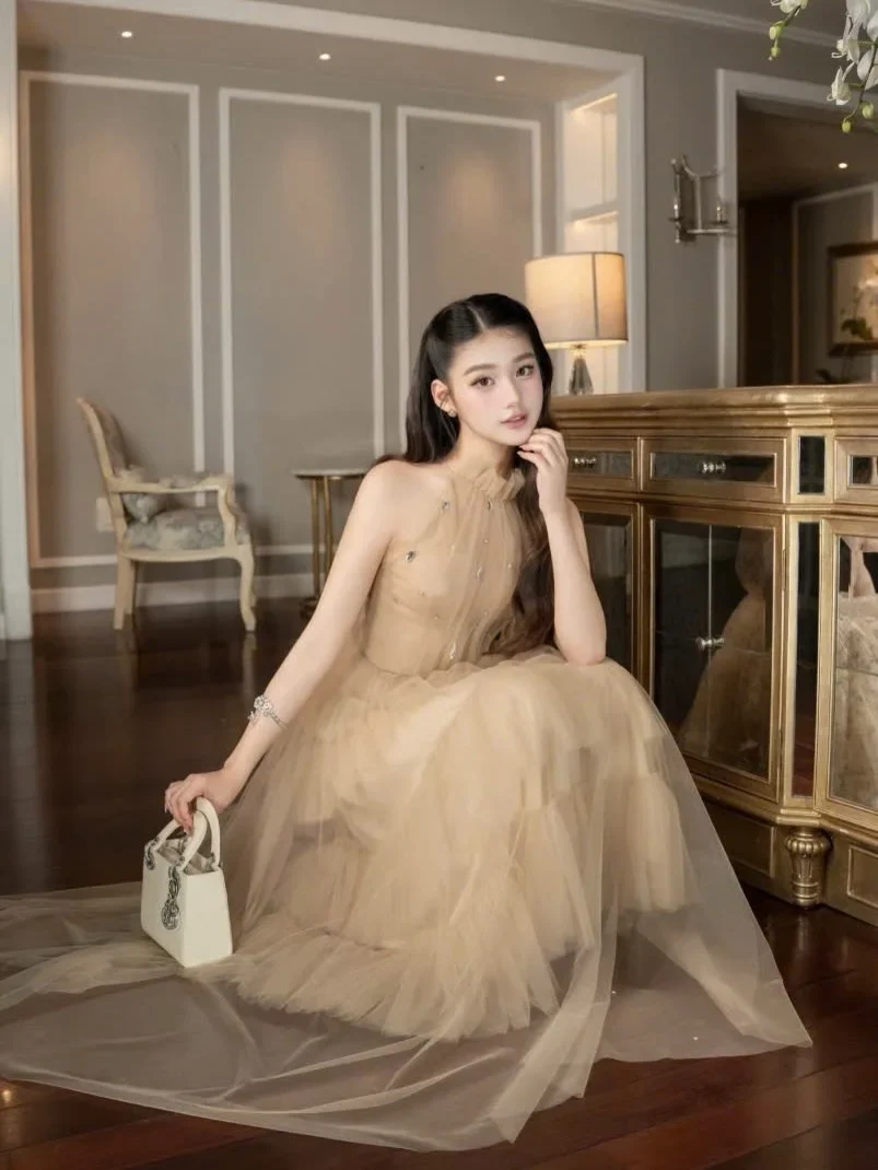 Photo 2 of Váy tulle be dài Chouchou sang trọng