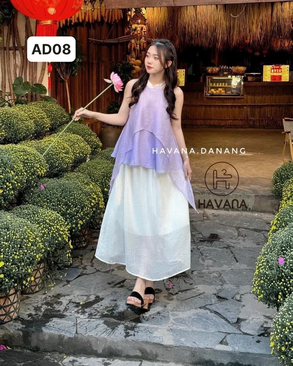 Ảnh 4 của Yếm sen hồng chụp ảnh mùa thu