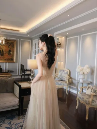 Ảnh 2 của Váy công chúa tulle nude nữ