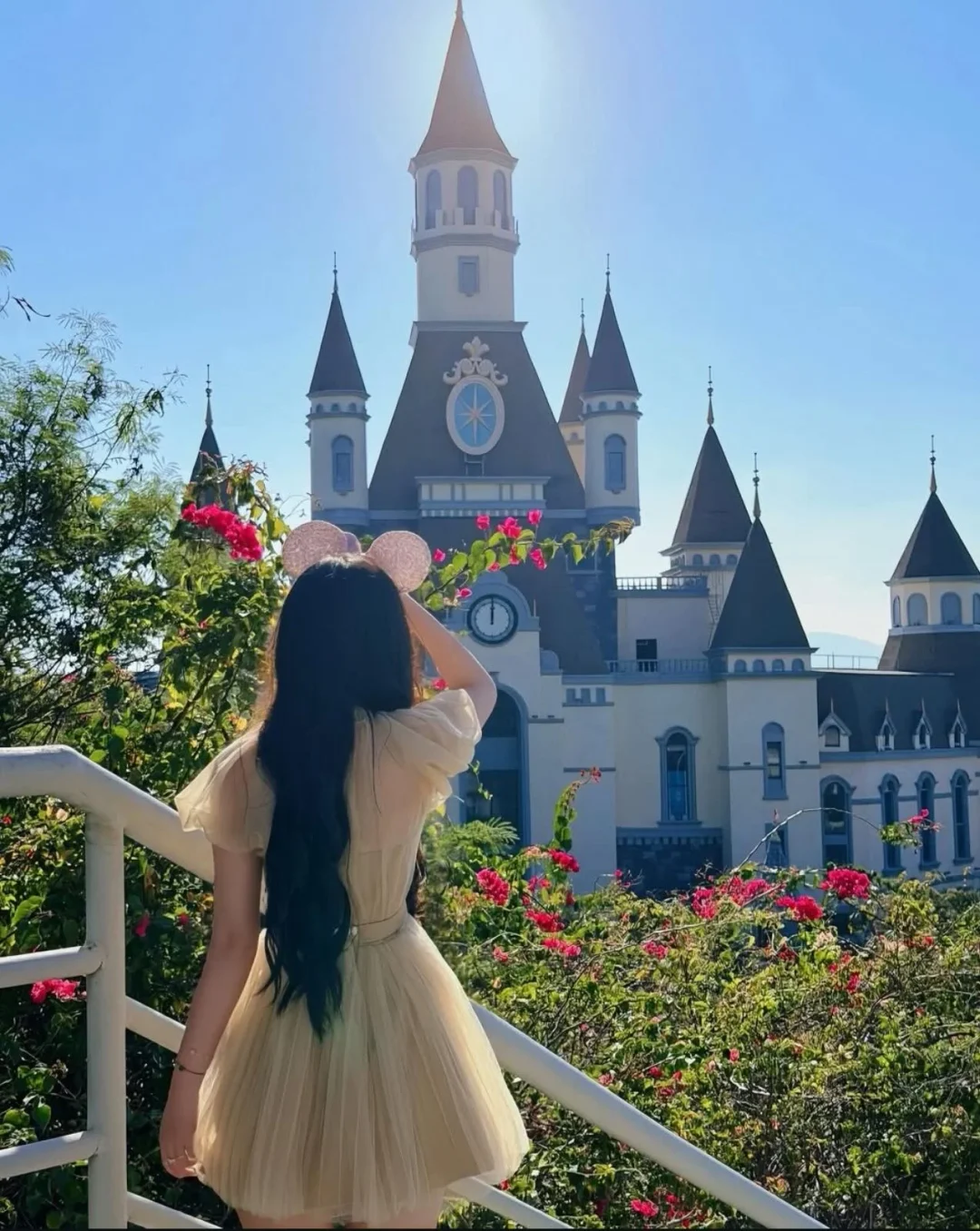 Photo 4 of Váy tulle ngắn công chúa nâu nhạt nữ