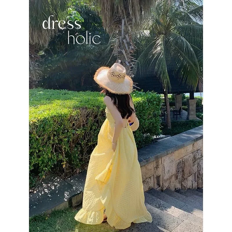 Ảnh 2 của Váy maxi vàng boho chụp ảnh du lịch