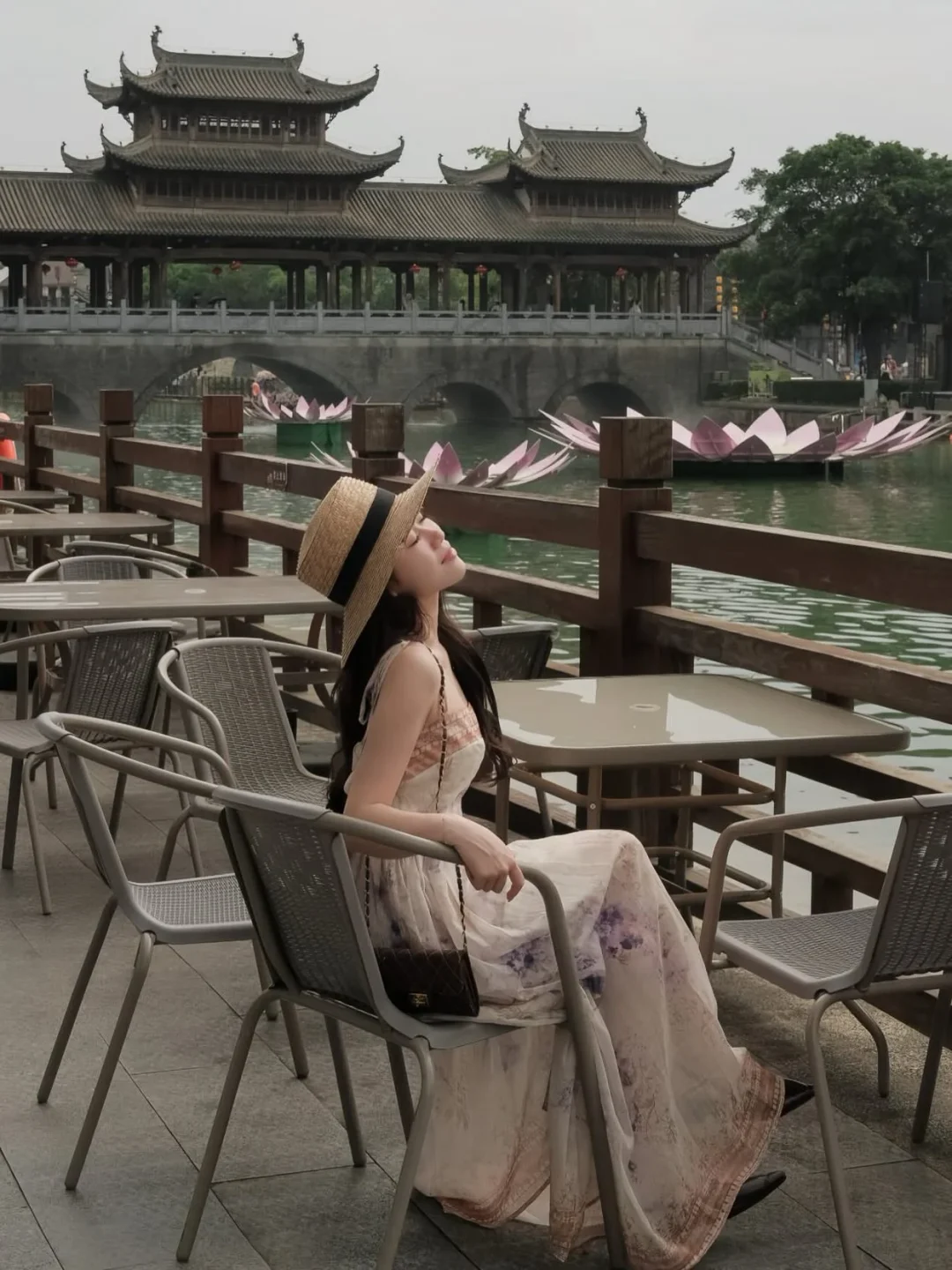 Photo 6 of Váy maxi hoa nhí hai dây Chouchou