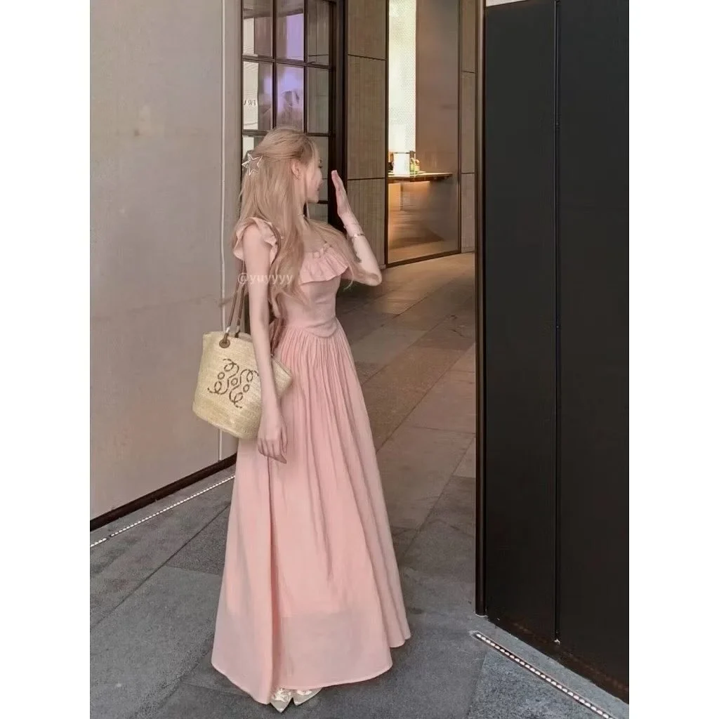 Ảnh 3 của Váy maxi trắng bèo nhún nữ cho thuê