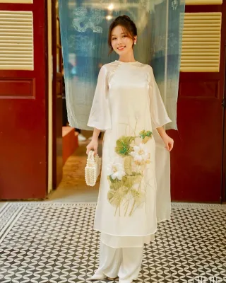 Photo 1 of Set voan kem truyền thống nữ