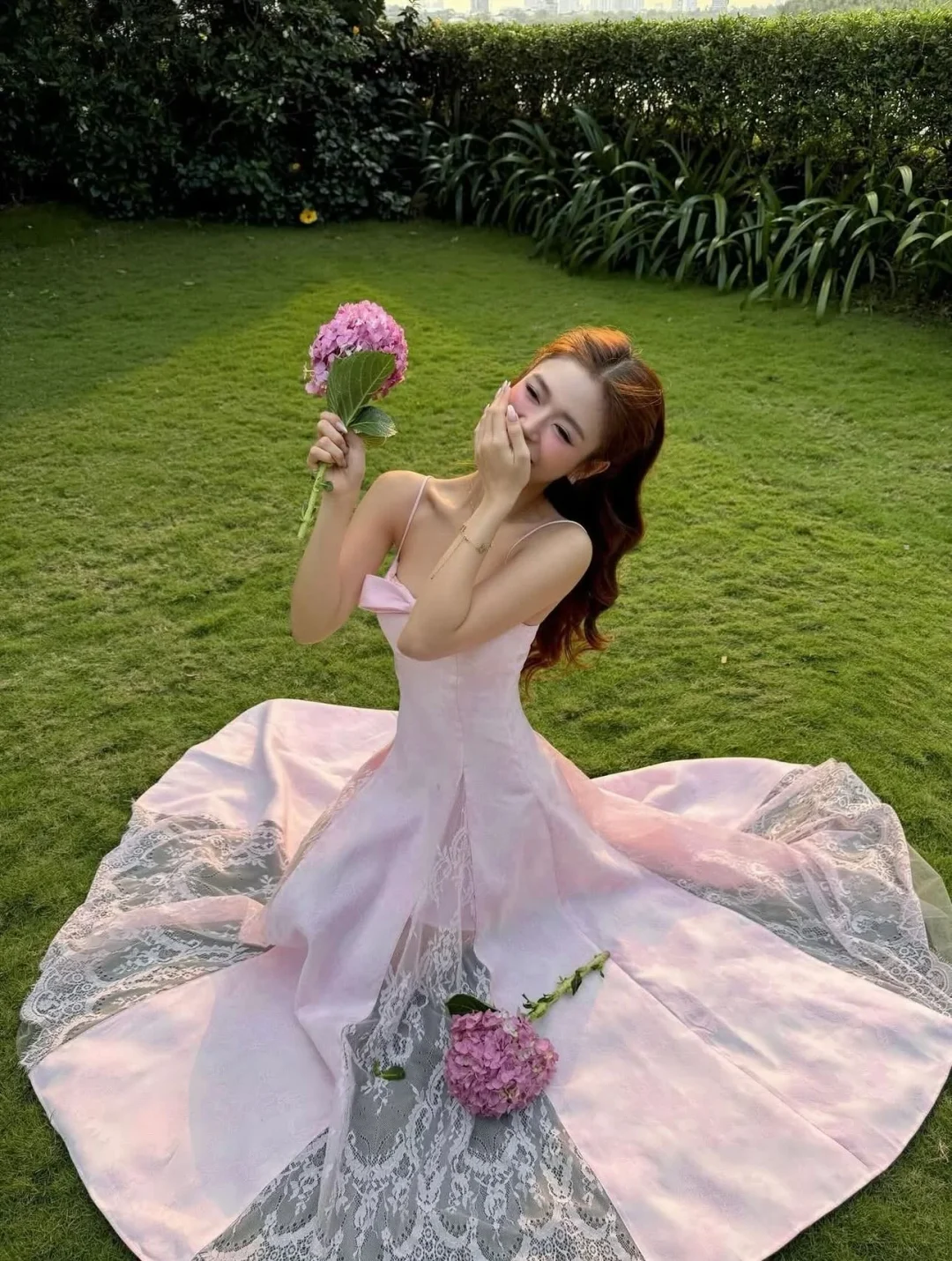 Photo 1 of Váy dạ hội hồng pastel Chouchou size M