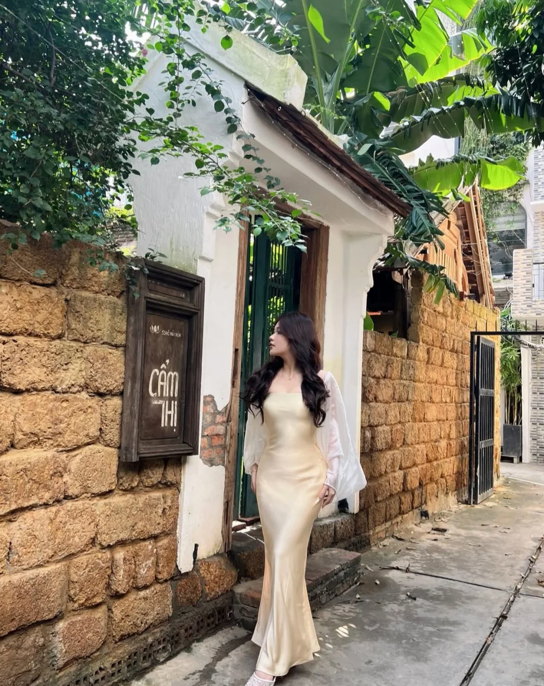 Photo 6 of Đầm cúp ngực tay voan bồng nhiều màu