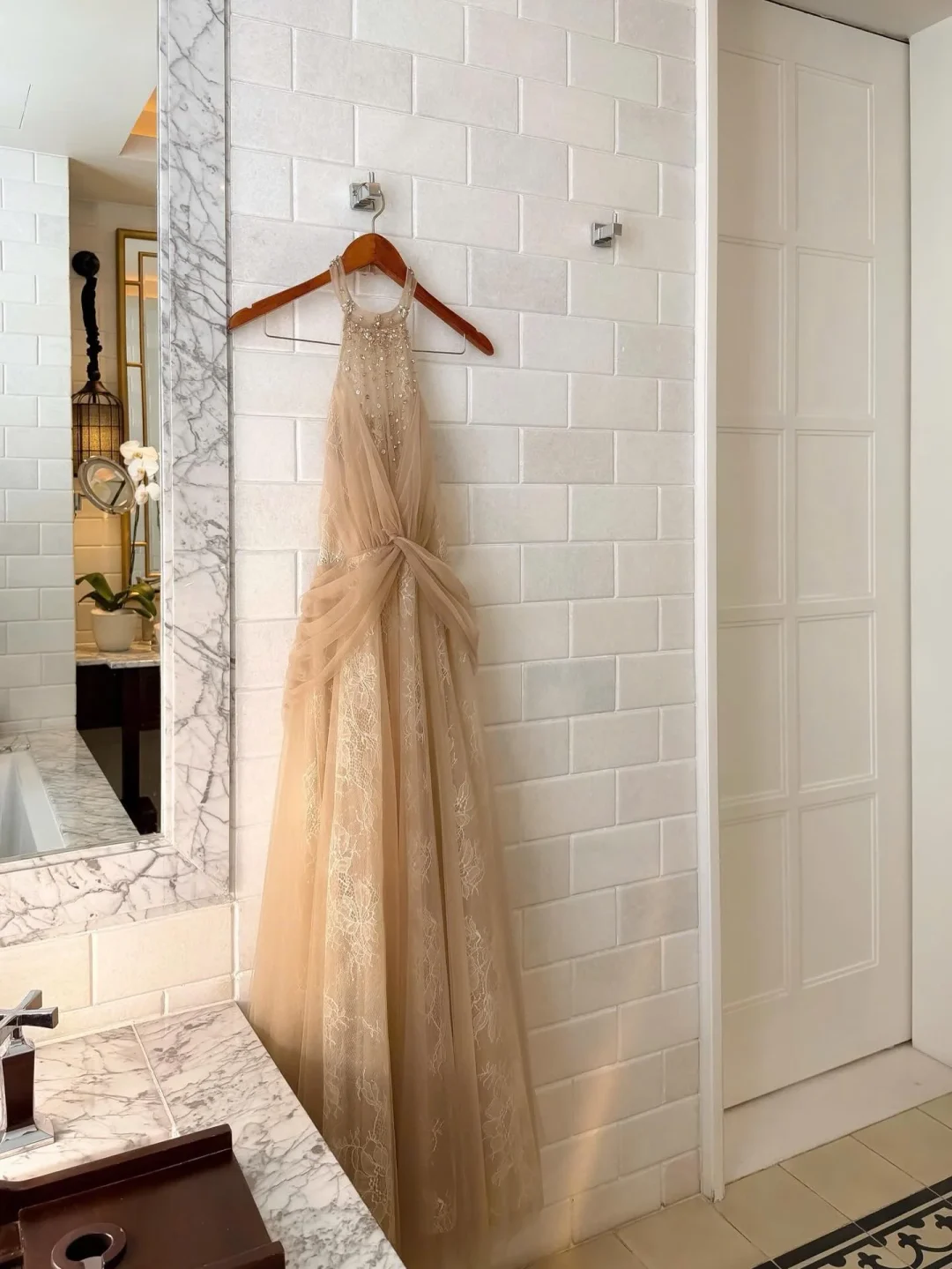 Ảnh 4 của Váy dạ hội ren be size M