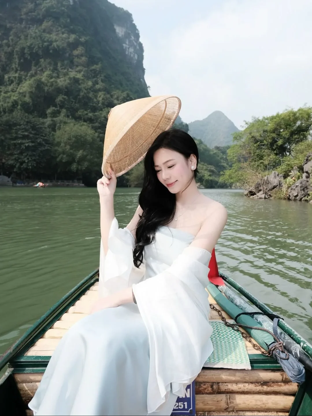 Ảnh 1 của Đầm maxi trễ vai voan nhiều màu nữ