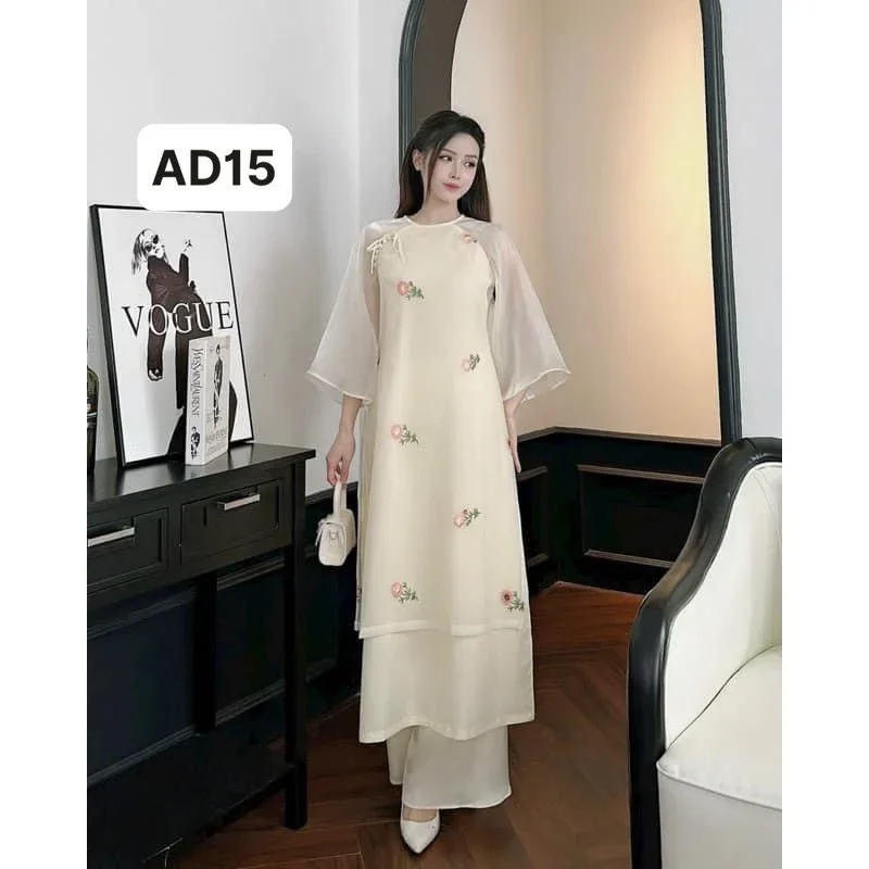 Photo 4 of Áo dài cách tân đỏ nữ cho thuê