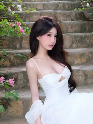Ảnh 3 của Váy cưới trắng công chúa voan lụa nữ