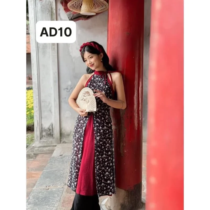 Photo 10 of Áo dài cách tân đỏ nữ cho thuê