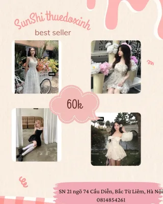 Photo 1 of Váy maxi ren nữ hottrend cho thuê chụp ảnh