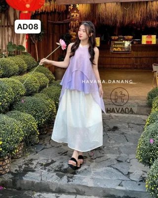 Photo 3 of Áo dài cách tân đỏ nữ cho thuê