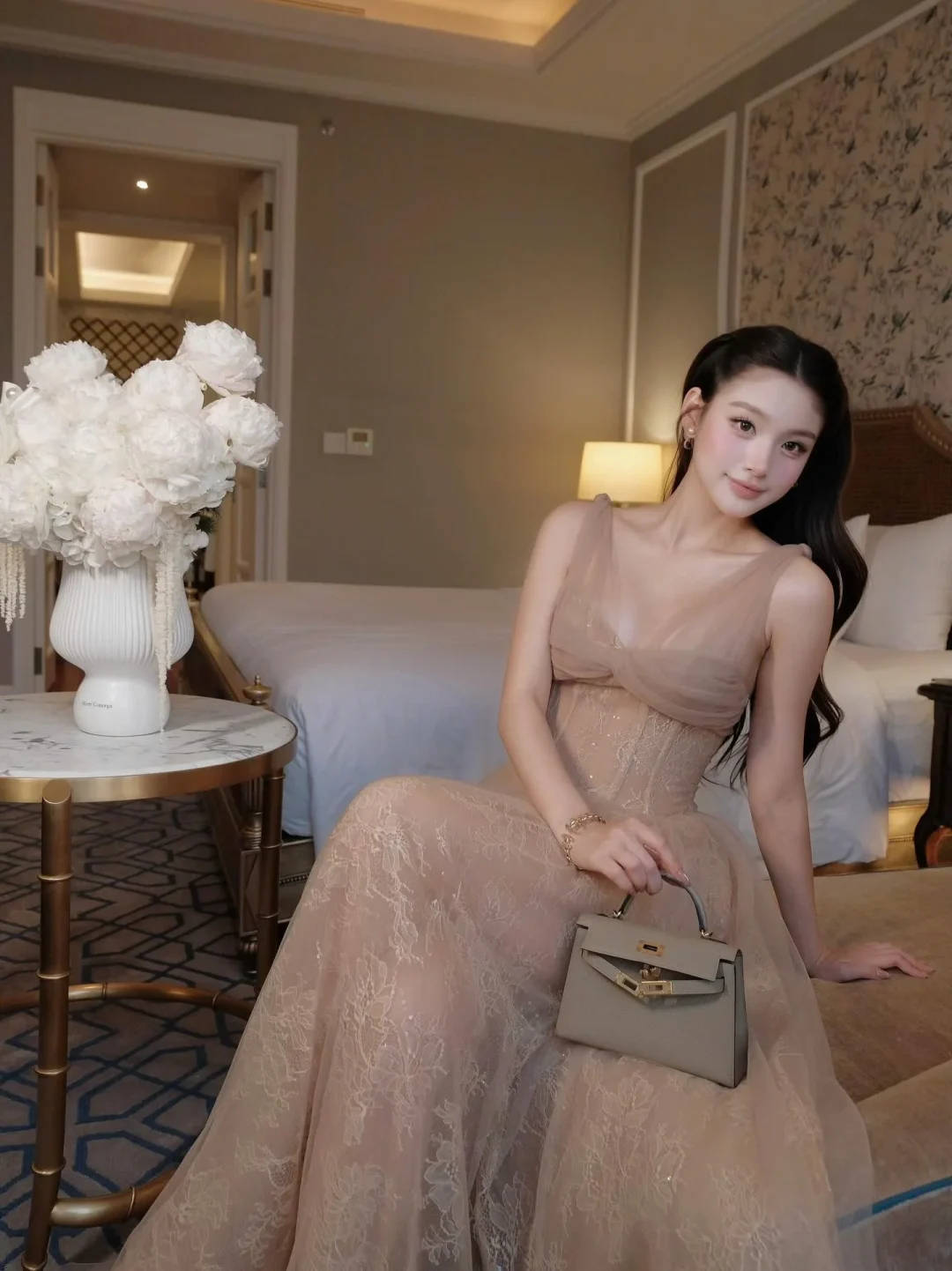 Ảnh 5 của Váy công chúa tulle nude nữ