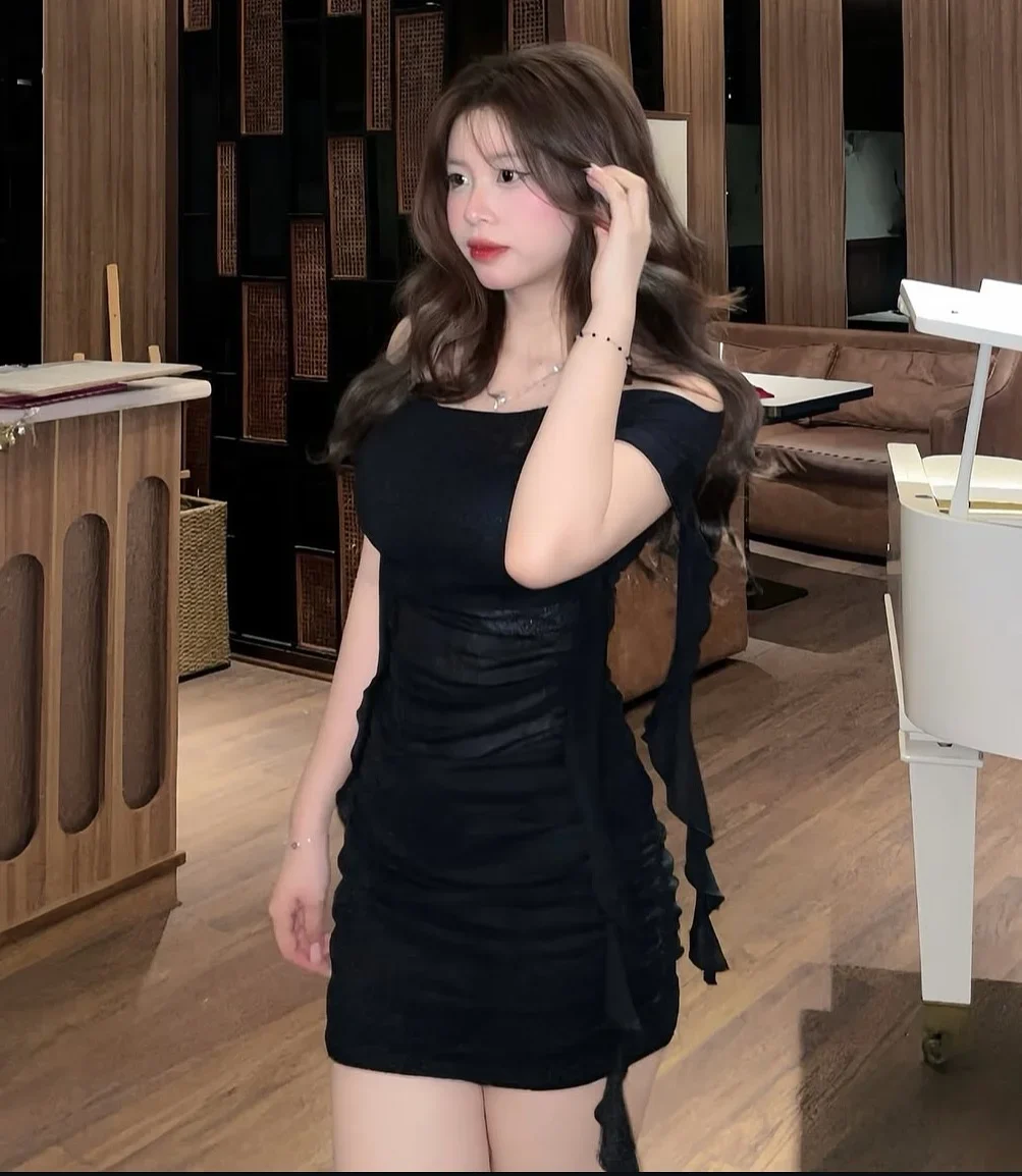 Ảnh 2 của Váy mini trễ vai DN19 nhiều màu