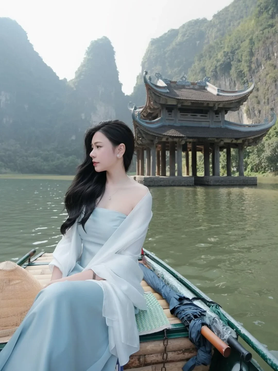 Ảnh 6 của Đầm maxi trễ vai voan nhiều màu nữ