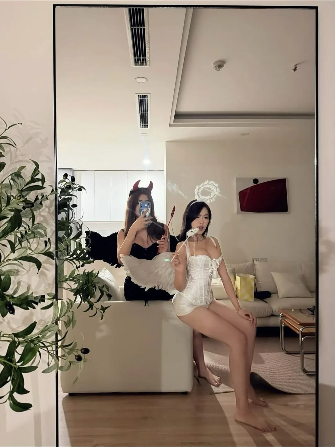 Photo 3 of Váy corset thiên thần trắng cosplay nữ