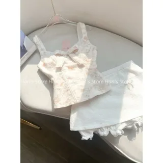 Photo 4 of Set corset ren be chân váy mini nữ