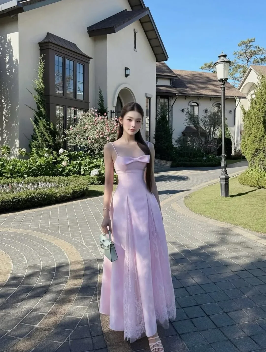 Photo 3 of Váy dạ hội hồng pastel Chouchou size M