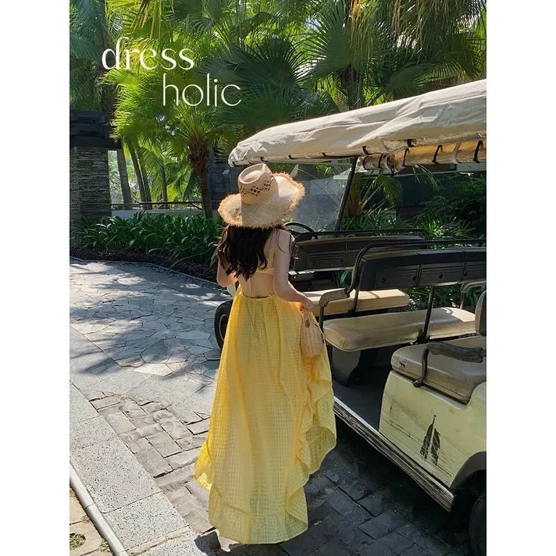 Ảnh 3 của Váy maxi vàng boho chụp ảnh du lịch