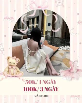 Photo 1 of Đầm lụa trắng hở lưng nữ size S