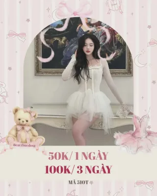 Photo 1 of Váy tutu trắng công chúa cho thuê