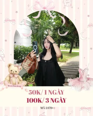 Photo 1 of Váy Babydoll Đen Trễ Vai Rộng Nữ