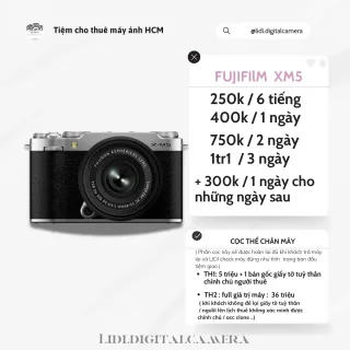 Ảnh 1 của Máy ảnh Fujifilm X-M5 mirrorless cho thuê
