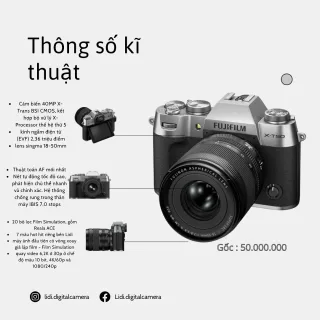 Ảnh 2 của Máy ảnh Fujifilm X-T50 cho thuê