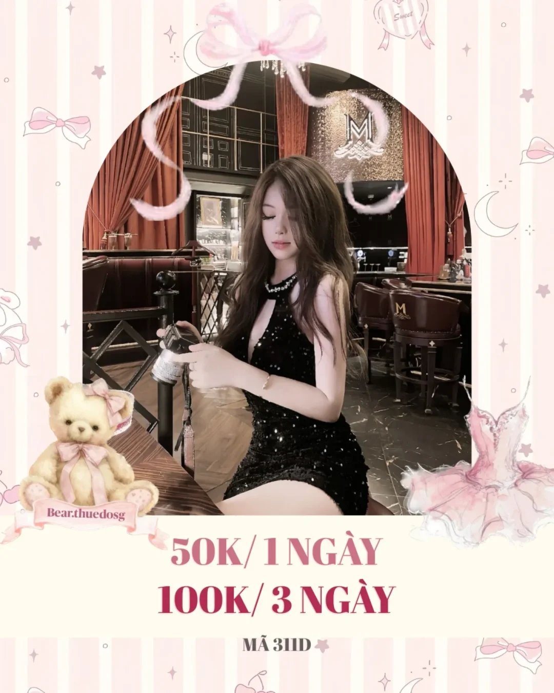 Ảnh 1 của Váy sequin đen ngắn nữ sang trọng