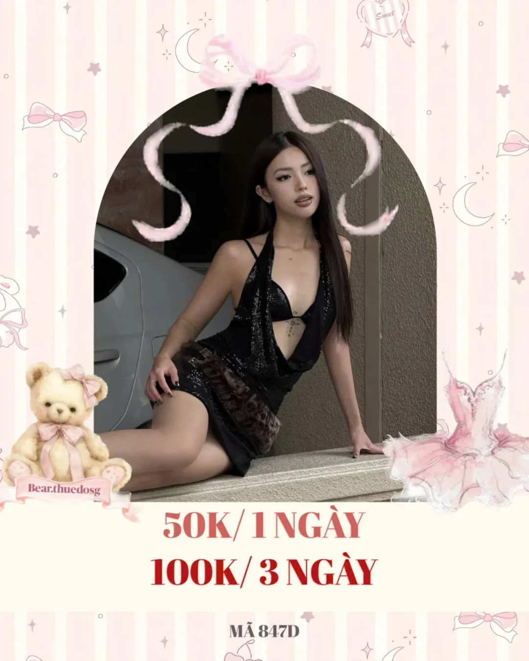 Photo 1 of Đầm sequin đen ngắn bodycon nữ size M