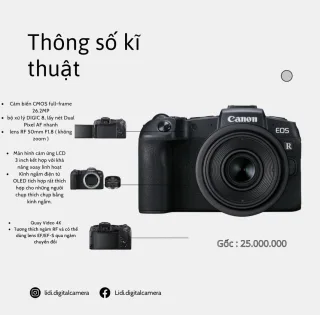 Photo 2 of Máy ảnh Canon EOS RP cho thuê