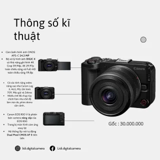 Ảnh 2 của Máy ảnh Canon R50V cho thuê