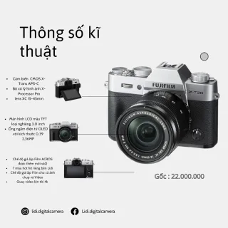 Ảnh 2 của Máy ảnh Fujifilm X-T20 cho thuê