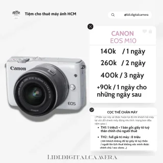 Photo 1 of Máy ảnh Canon EOS M10 cho thuê