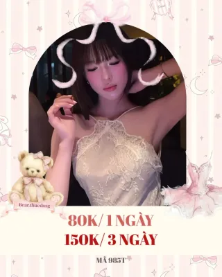 Photo 1 of Cho thuê đầm ren trắng cổ yếm thanh lịch