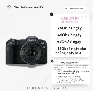 Photo 1 of Máy ảnh Canon EOS RP cho thuê