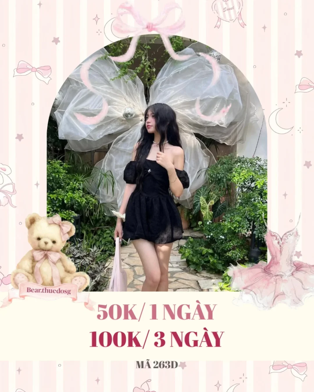 Photo 1 of Đầm đen trễ vai ngắn size M