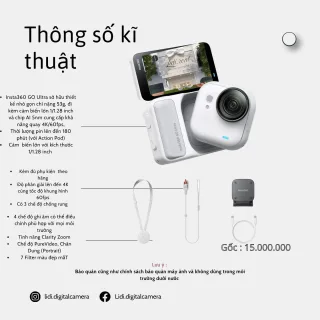 Ảnh 2 của Cho thuê máy quay Insta360 GO Ultra