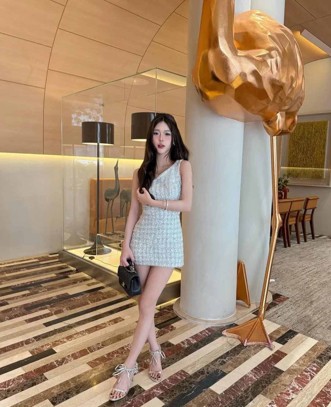 Ảnh 5 của Đầm sequin bạc dạ hội size XS/S