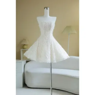 Ảnh 4 của Đầm trắng vintage Sò Vintage kèm choàng