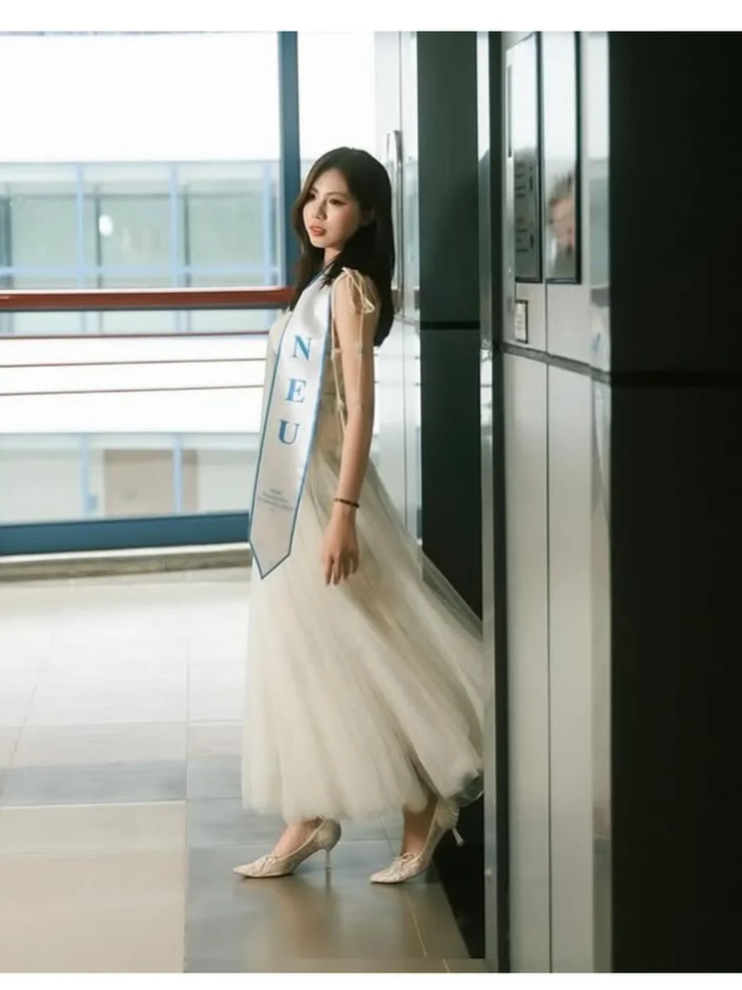 Ảnh 2 của Đầm tulle vintage trắng kem Sò Vintage