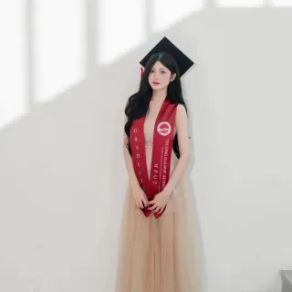 Ảnh 2 của Váy tulle be nhạt dự lễ tốt nghiệp